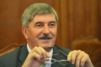 Kocsis István 2009 szepptemberében, BKV-vezérigazgatóként sajtótájékoztatót tart.  Fotó: MTI, Soós Lajos