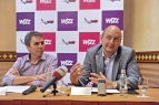 Váradi József és Limburger Lóránt. Kihasználja a Wizz Air a Malév eltűnését. Fotó: Bánkuti András