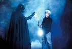 Darth Vader és George Lucas. Pénzre váltott filmeposz Fotó: Getty Images