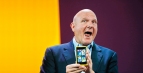 Steve Ballmer, a Microsoft vezérigazgatója. Mobilban még erősíteniük kell Fotó: AFP