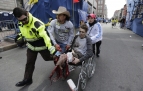 Robbantás a bostoni maratonon Fotó: MTI/AP/The Boston Globe/David L