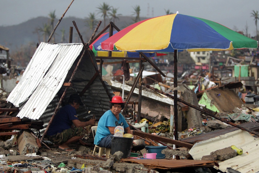 Lecsapott Haiyan