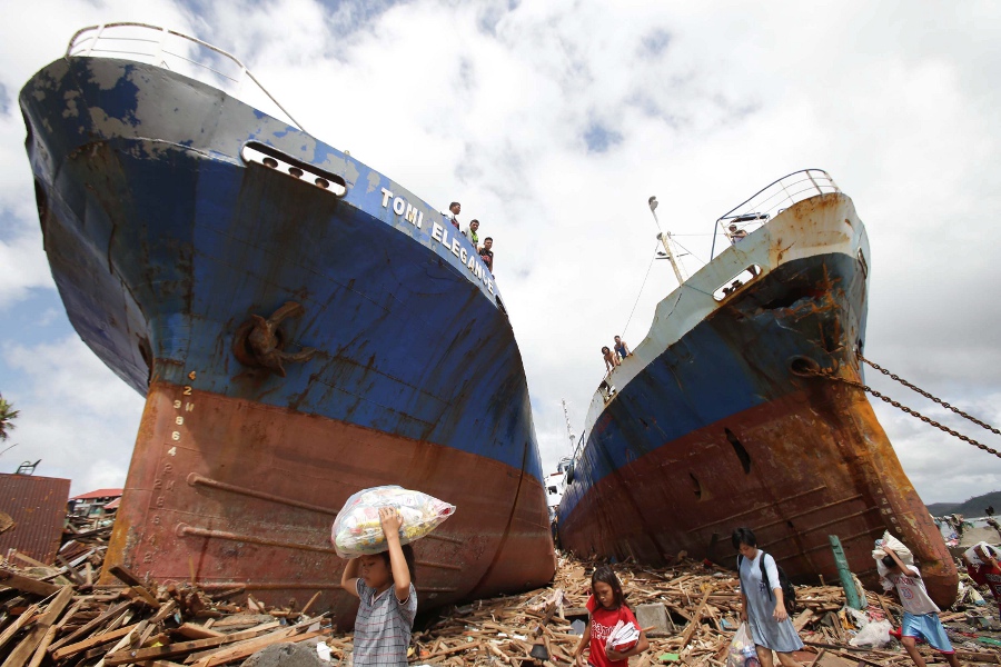 Lecsapott Haiyan