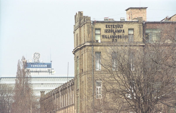 A GE fővárosi telephelye. Az egyik első multi Magyarországon