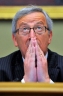 Jean-Claude Juncker. Segítség, győztünk! Fotó: STEFANIE LOOS, REUTERS