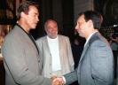 Az Orbán–Schwarzenegger találkozó 2000-ben. A miniszterelnökkel azóta is jóban vannak Fotó: KOVÁCS ATTILA, PUZZLEPIX/AP