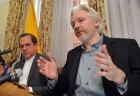 Julian Assange Fotó: MTI/EPA/John Stillwell